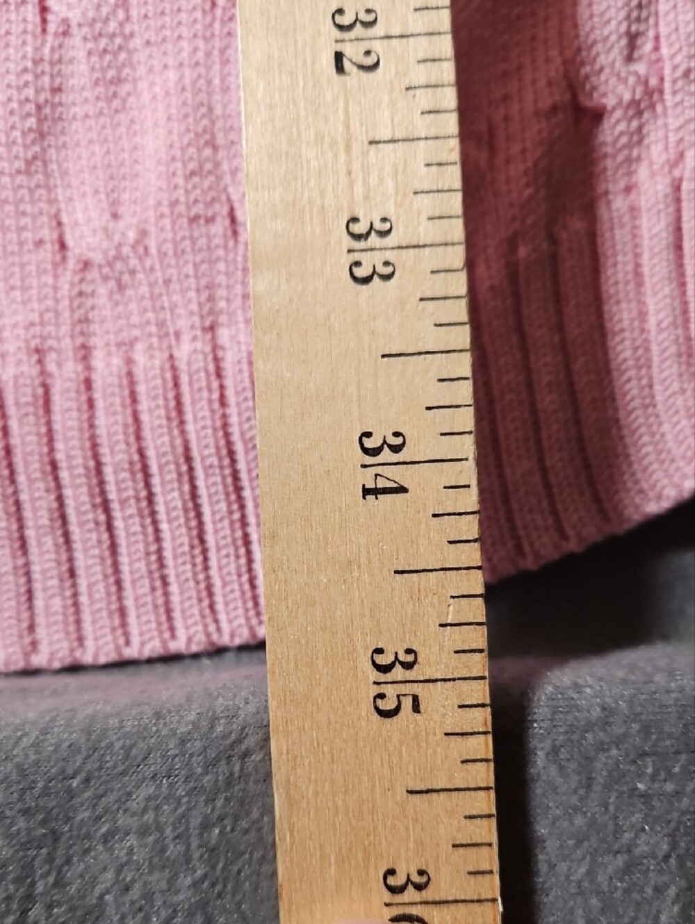 Luxury Ralph Lauren 100% Silk Pink Cable Knit Sweater Dress Tunic - Picture 8 of 12